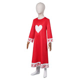 Hazbin Hotel Charlie Morningstar Kids Children Red Pajamas Cosplay Costume Outfits Halloween Carnival Suit