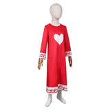 Hazbin Hotel Charlie Morningstar Kids Children Red Pajamas Cosplay Costume Outfits Halloween Carnival Suit