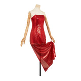 Hazbin Hotel Charlie Morningstar Red Cosplay Dress For Adult Female Halloween Carnival Party Suit