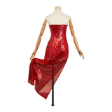 Hazbin Hotel Charlie Morningstar Red Cosplay Dress For Adult Female Halloween Carnival Party Suit