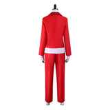 Hazbin Hotel Charlie Red Adult Man Outfit Cosplay Costume Halloween Carnival Party Suit