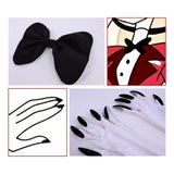 Hazbin Hotel Charlie Red Adult Man Outfit Cosplay Costume Halloween Carnival Party Suit