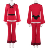 Hazbin Hotel Charlie Red Cosplay Costume For Adult Female Halloween Carnival Party Suit