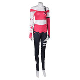 Hazbin Hotel Cherri Bomb Pink Set Cosplay Costume Outfits Halloween Carnival Suit