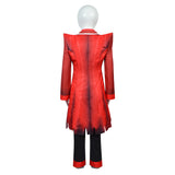 Hazbin Hotel Demon Alastor Kids Children Red Suit Cosplay Costume Outfits Halloween Carnival Suit