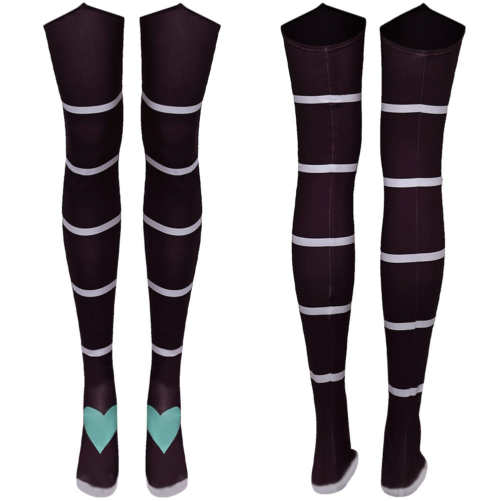 Joyingtwo Over Knee Rainbow Thigh High Socks Cosplay Accessories For