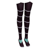 Hazbin Hotel Helluva Boss Fizzarolli Thigh-high Socks Cosplay Costume