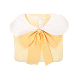 Hazbin Hotel Husk Yellow Cosplay Dress For Adult Female Halloween Carnival Party Suit