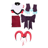 Hazbin Hotel Kitty Cosplay Costume For Adult Female Halloween Carnival Party Suit