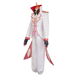 Hazbin Hotel Lucifer Man White Cosplay Costume Halloween Carnival Party Suit  