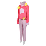 Hazbin Hotel Lucifer Pink Cosplay Sleepwear For Adult Male Halloween Carnival Party Suit