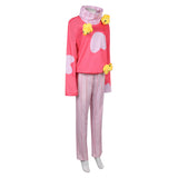 Hazbin Hotel Lucifer Pink Cosplay Sleepwear For Adult Male Halloween Carnival Party Suit