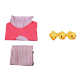 Hazbin Hotel Lucifer Pink Cosplay Sleepwear For Adult Male Halloween Carnival Party Suit