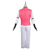 Hazbin Hotel Lucifer Pink Vest Suit Cosplay Costume Outfits Halloween Carnival Suit