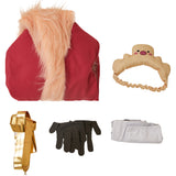 Hazbin Hotel Lucifer Red Cosplay Costume For Adult Female Halloween Carnival Party Suit  