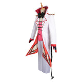 Hazbin Hotel Lucifer White Suit Cosplay Costume Outfits Halloween Carnival Suit