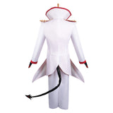 Hazbin Hotel Lucifer White Suit Cosplay Costume Outfits Halloween Carnival Suit