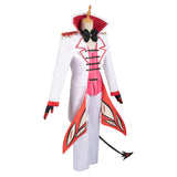 Hazbin Hotel Lucifer White Suit Cosplay Costume Outfits Halloween Carnival Suit