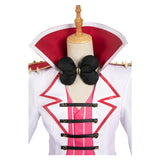 Hazbin Hotel Lucifer White Suit Cosplay Costume Outfits Halloween Carnival Suit