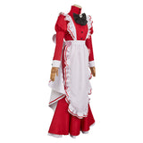 Hazbin Hotel Rosie Adult Woman Red Cosplay Costume Halloween Carnival Party Suit    