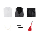 Hazbin Hotel Sir Pentious Cosplay Costume For Adult Female Halloween Carnival Party Suit   