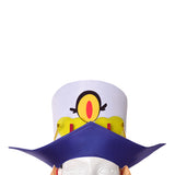 Hazbin Hotel Sir Pentious Yellow-White Top With Purple Skirt For Adult Man Halloween Carnival Party Suit