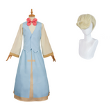 Hazbin Hotel St.Peter Blue Cosplay Costume For Adult Male Halloween Carnival Party Suit