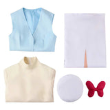 Hazbin Hotel St.Peter Cosplay Costume For Adult Male Halloween Carnival Party Suit