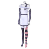 Hazbin Hotel Vaggie Black-white Dress Cosplay Costume Outfits Halloween Carnival Suit