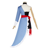 Hazbin Hotel VAGGIE Cosplay Blue Dress For Halloween Carnival Party Suit   