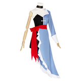Hazbin Hotel VAGGIE Cosplay Blue Dress For Halloween Carnival Party Suit   