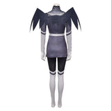 Hazbin Hotel Vaggie Lute Grey Cosplay Costume For Adult Female Halloween Carnival Party Suit  