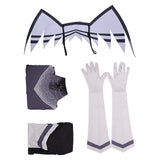 Hazbin Hotel Vaggie Lute Grey Cosplay Costume For Adult Female Halloween Carnival Party Suit  