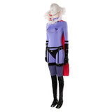 Hazbin Hotel Valentino Purple Cosplay Costume For Adult Female Halloween Carnival Party Suit