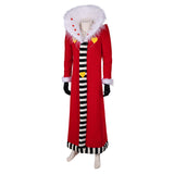 Hazbin Hotel Valentino Red Coat Cosplay Costume Outfits Halloween Carnival Suit