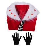 Hazbin Hotel Valentino Red Coat Cosplay Costume Outfits Halloween Carnival Suit