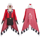 Hazbin Hotel Valentino Red Cosplay Outfit For Adult Male Halloween Carnival Party Suit  