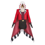 Hazbin Hotel Valentino Red Cosplay Outfit For Adult Male Halloween Carnival Party Suit