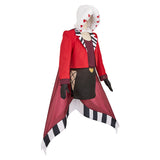 Hazbin Hotel Valentino Red Cosplay Outfit For Adult Male Halloween Carnival Party Suit  