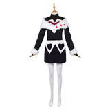 Hazbin Hotel Velvette Black Cosplay Costume For Adult Female Halloween Carnival Party Suit