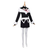 Hazbin Hotel Velvette Black Cosplay Costume For Adult Female Halloween Carnival Party Suit