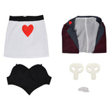 Hazbin Hotel Velvette Cosplay Costume For Adult Female Halloween Carnival Party Suit