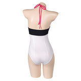 Hazbin Hotel Verosika Mayday Original Sexy One Piece White Swimsuit Swimwear Cosplay Carnival Costumes