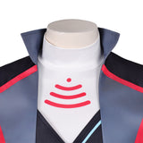 Hazbin Hotel Vox Black Cosplay Costume For Adult Man Halloween Carnival Party Suit 