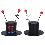 Hazbin Hotel Vox Cosplay Hat Halloween Carnival Costume Accessories   