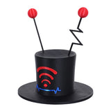 Hazbin Hotel Vox Cosplay Hat Halloween Carnival Costume Accessories   