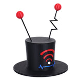 Hazbin Hotel Vox Cosplay Hat Halloween Carnival Costume Accessories   