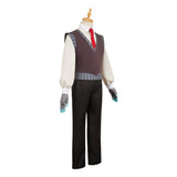 Hazbin Hotel Vox Grey Cosplay Outfit For Adult Male Halloween Carnival Party Suit    