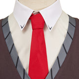 Hazbin Hotel Vox Grey Cosplay Outfit For Adult Male Halloween Carnival Party Suit    