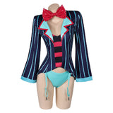 Hazbin Hotel Vox Lingerie For Women Cosplay Costume Outfits Halloween Carnival Suit